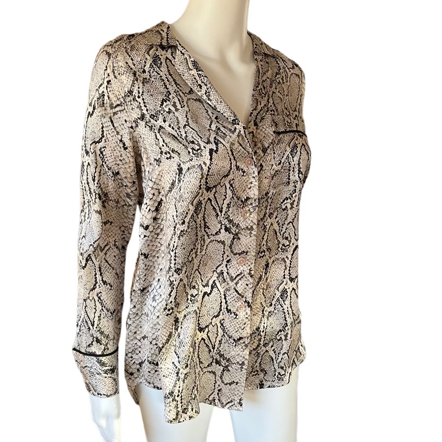 Equipment Silk Shirt Size Xsmall